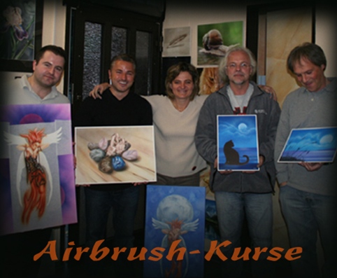 Airbrush-Pistole Airbrush-Kurse